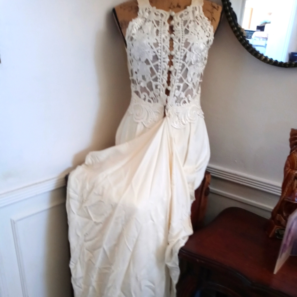 Vintage Jessica Mc Clintok Wedding Dress #valentine's